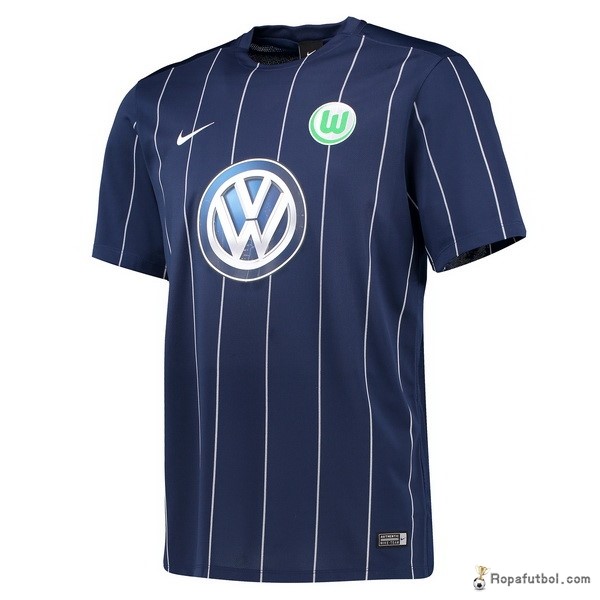 Camiseta VfL Wolfsburgo Replica Tercera Ropa 2016/17 Azul